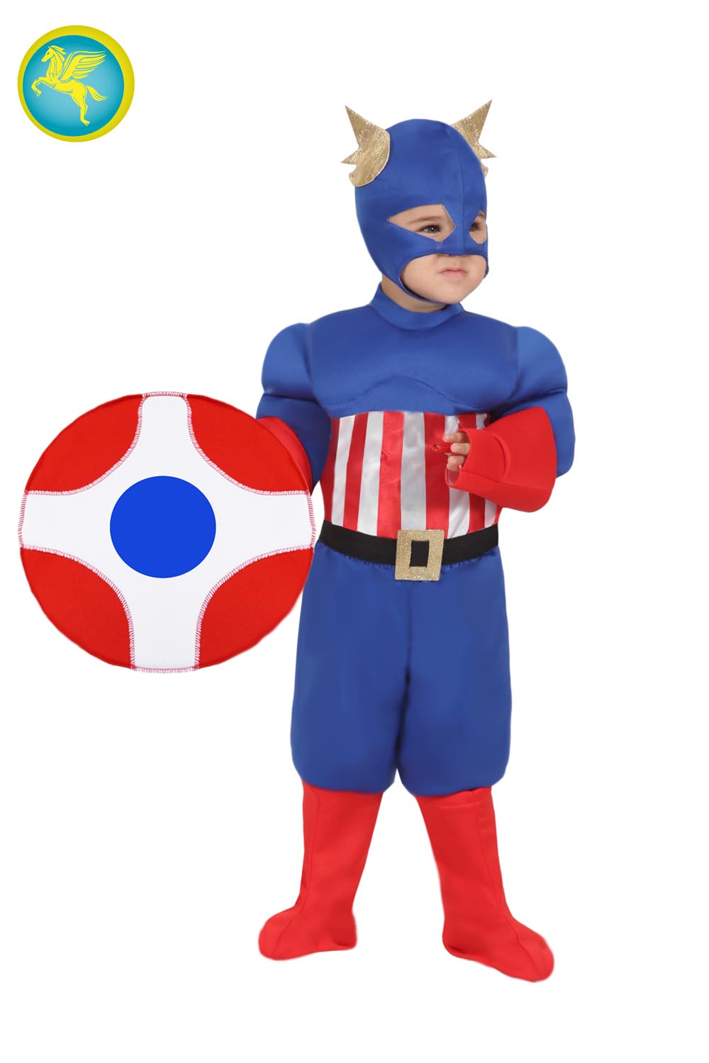 Costume di carnevale capitan america hotsell